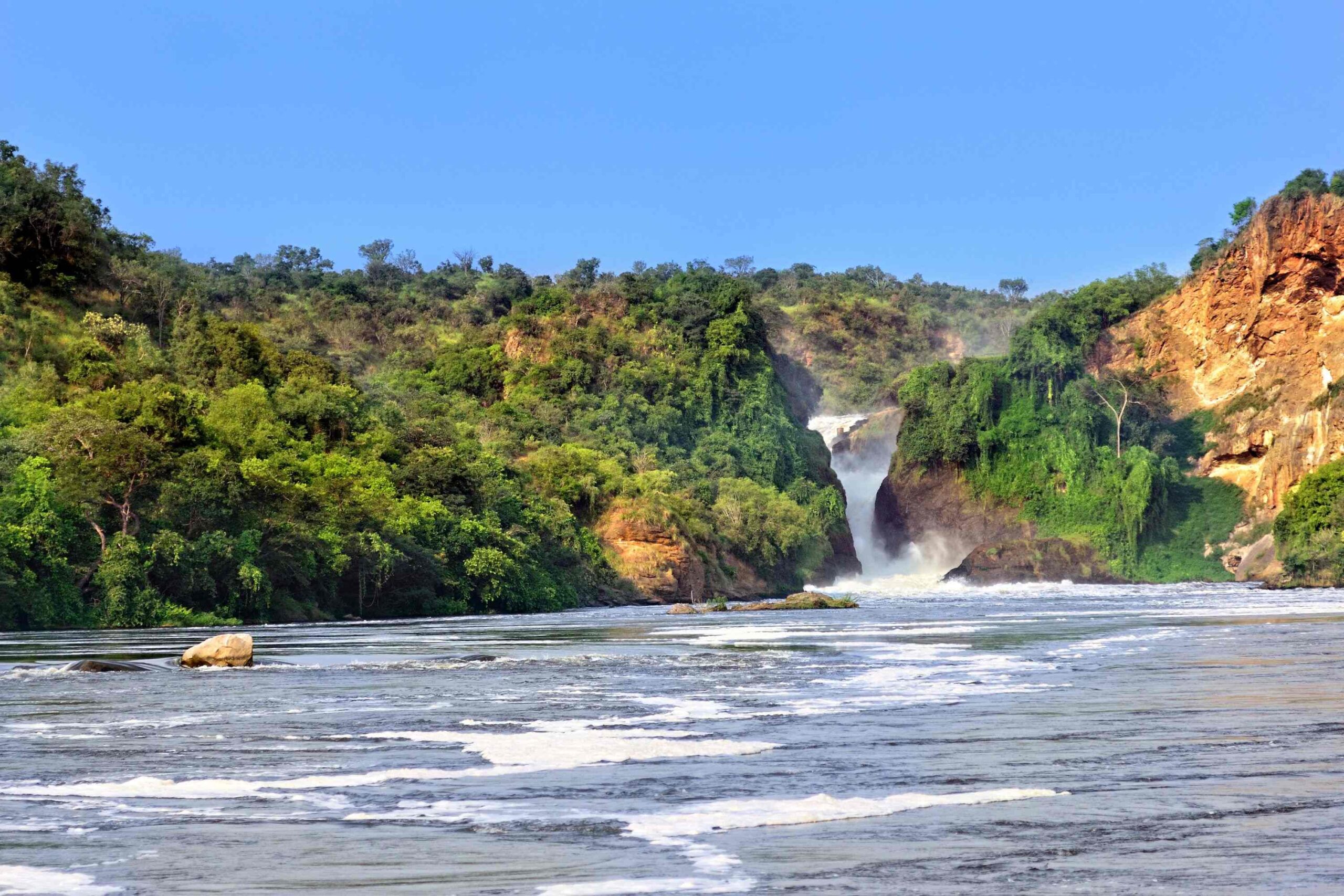 Bådsafari til Murchison Falls