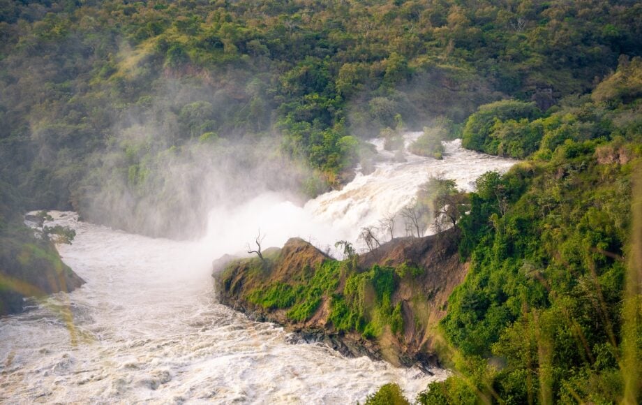 Vandfald i Ugandas jungle – Murchison Falls
