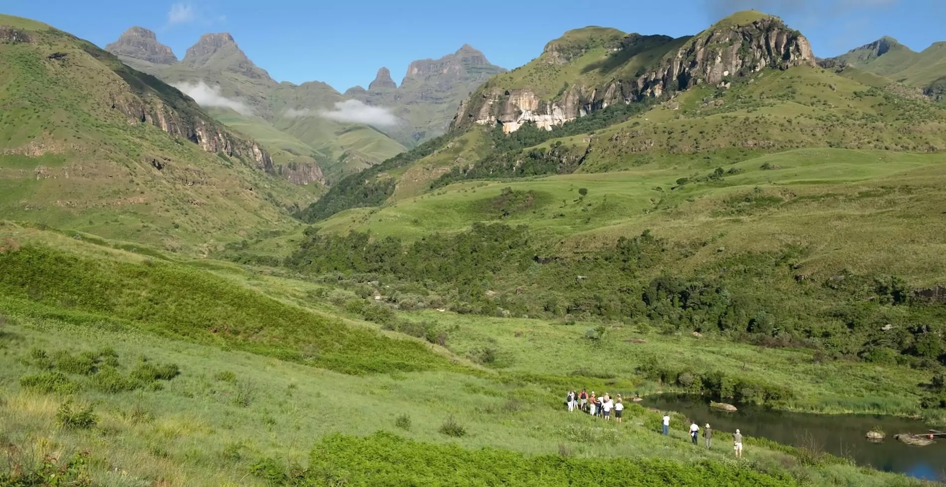 Vandretur i Drakensberg Mountains