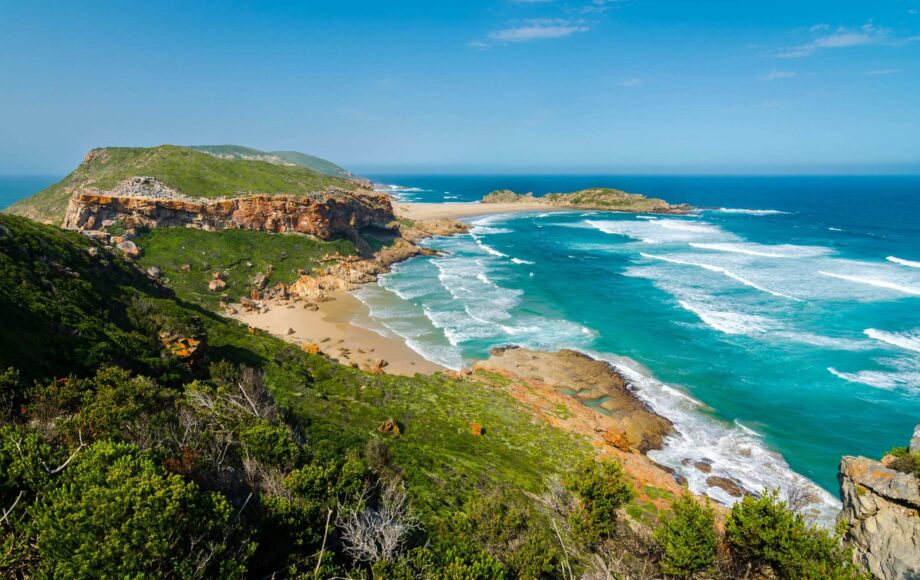 Hav og bjerge langs Garden Route