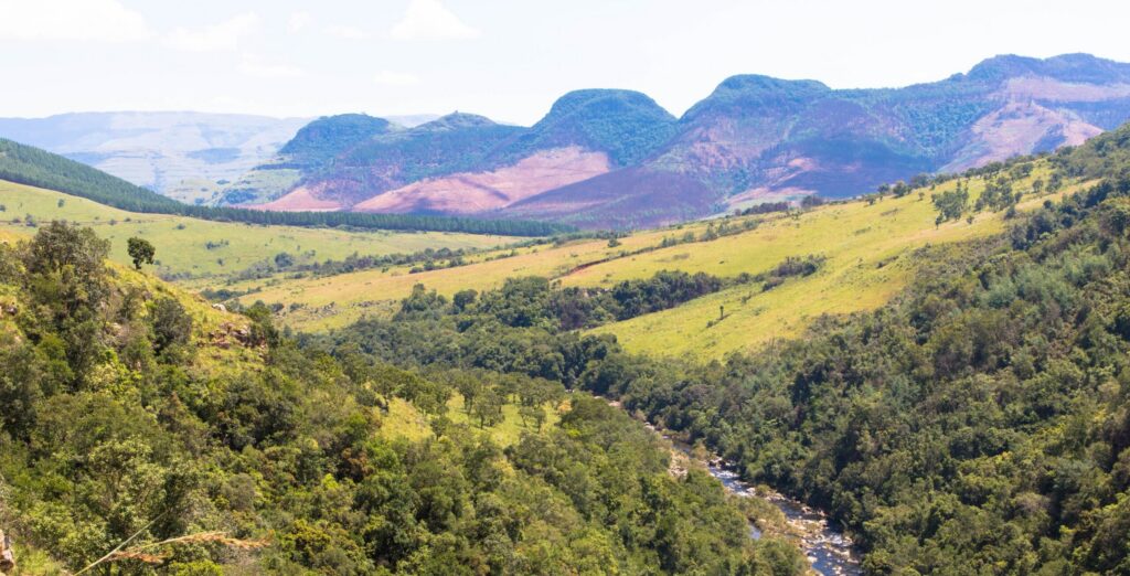 Drone-udsigt over Panorama-ruten