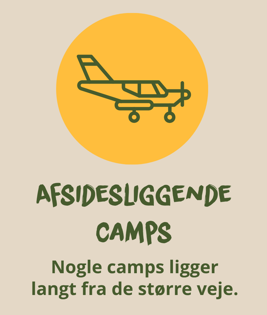 Et lille fly bringer gæster til afsidesliggende safaricamps i Botswana, langt fra de større veje.